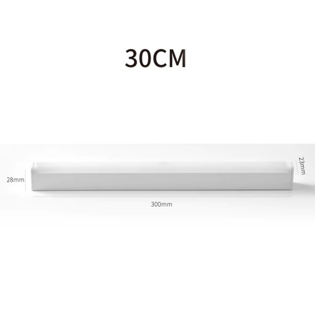 Lampe LED magnétique sans fil – 30 cm, capteur de mouvement, rechargeable USB-C