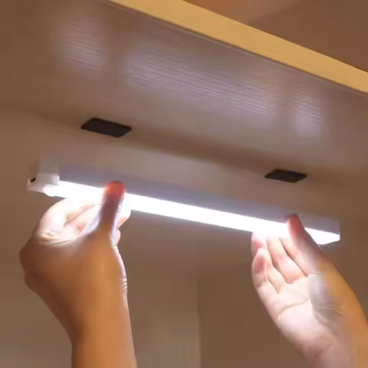 Lampe LED magnétique sans fil – 30 cm, capteur de mouvement, rechargeable USB-C