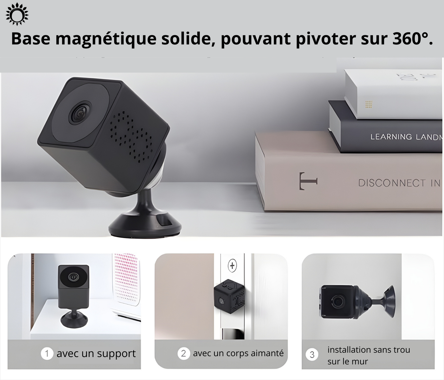 New Mini Caméra Wi-Fi 1080p Q16
